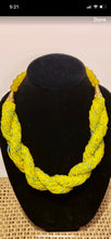 Load image into Gallery viewer, Twisted Strands bead Necklace
