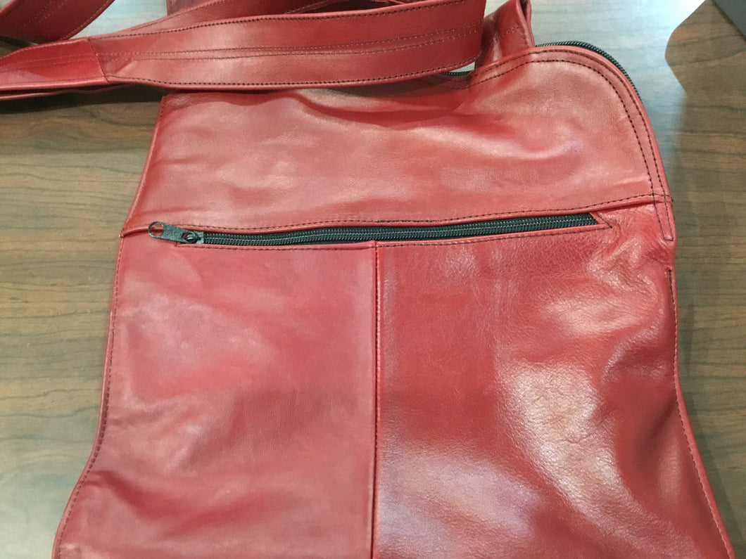 Red Leather Bag