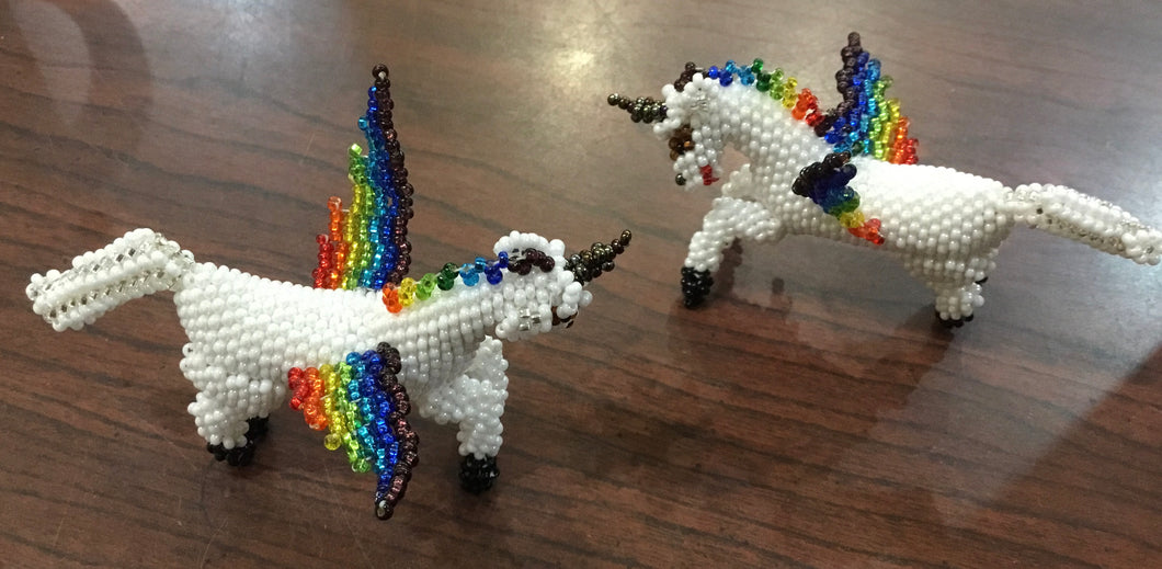 Beaded Rainbow Unicorn (Guat)