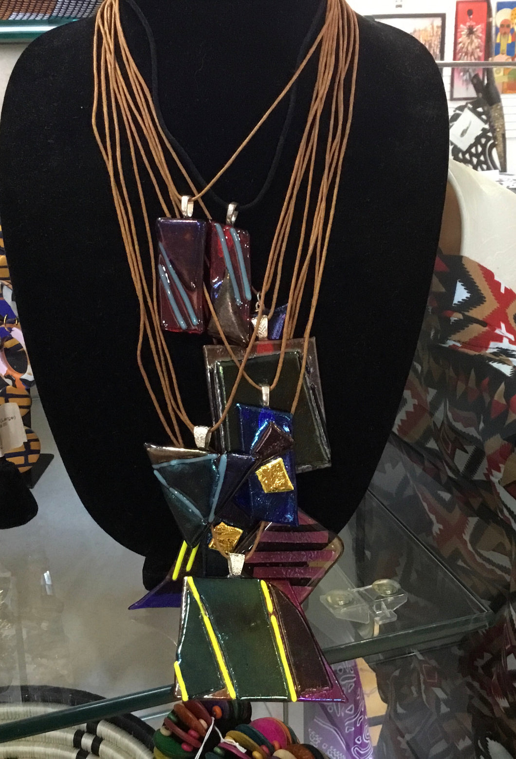 Fused Glass Necklaces