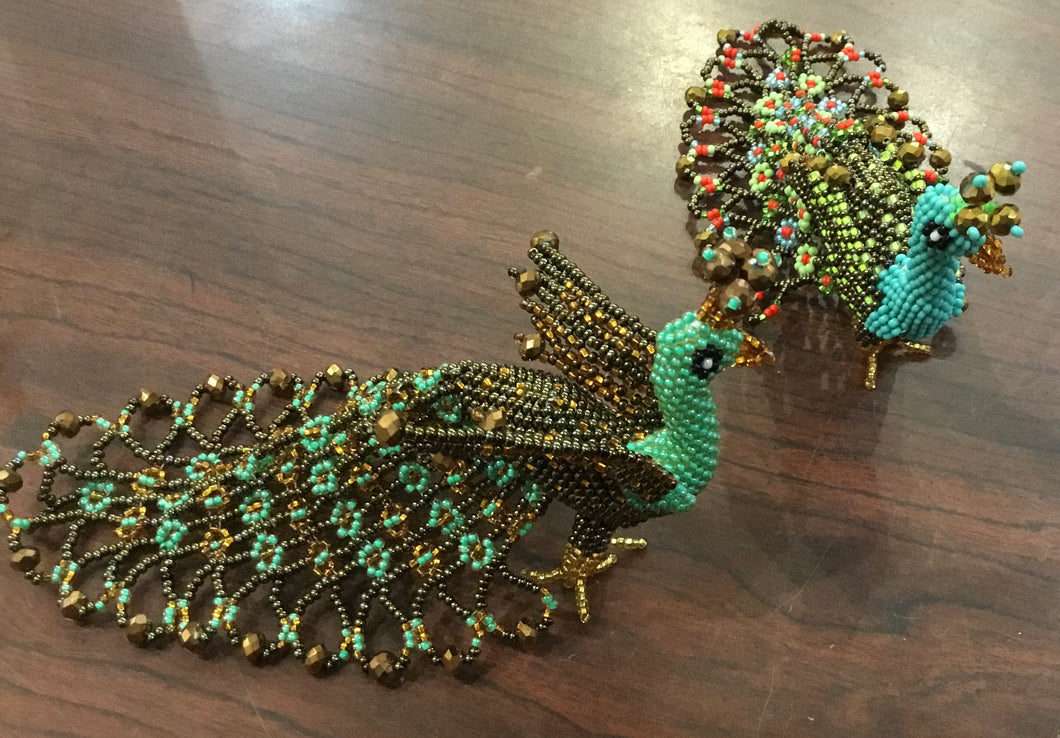 Beaded Peacocks (Guat)