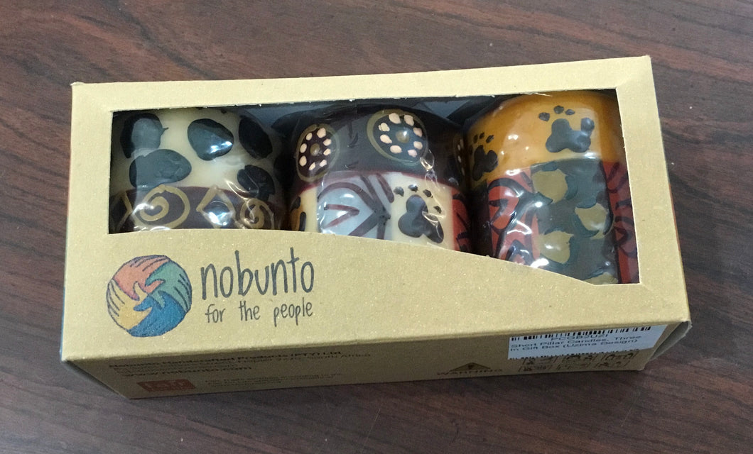 Hand-Painted Votive Candles