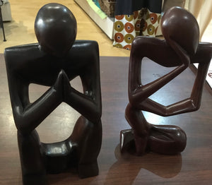 Wooden Sculptures (pondering)