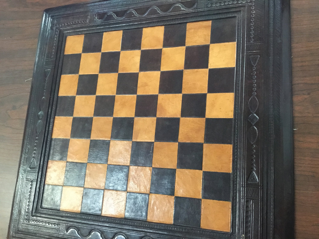 Leather Chess Set-Smaller