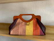 Oye woodenKente bag