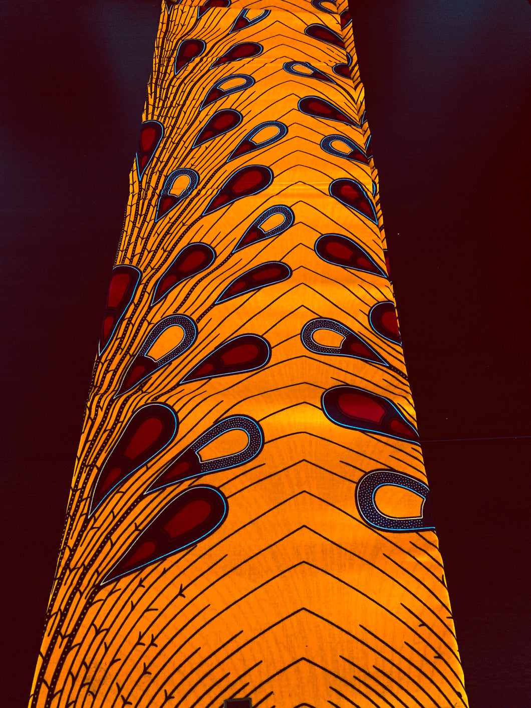 Teardrop fabric