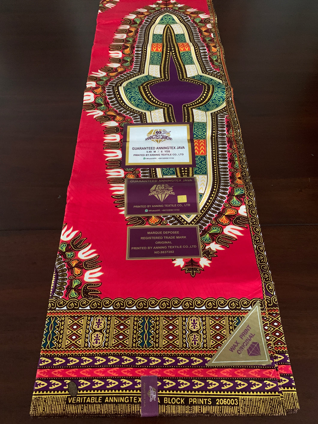 Red Dashiki