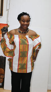 Rwanda Butterfly Blouse