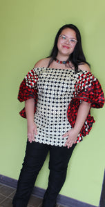 Rwanda Butterfly Blouse
