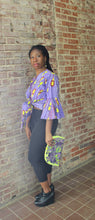 Load image into Gallery viewer, Wrap Blouse Soft Purple
