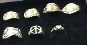 Silver Utensil Rings