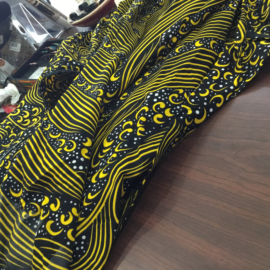 Long wrap skirt