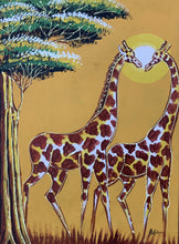 Load image into Gallery viewer, “Giraffes in the Shade”
