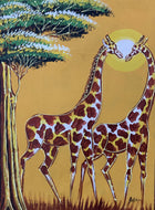 “Giraffes in the Shade”