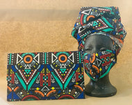 HEADWRAP PURSE SET