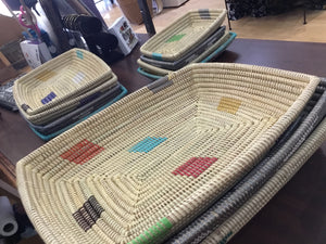 Woven trays
