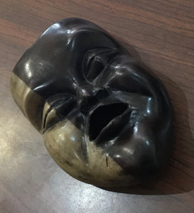 Ebony carved face mask