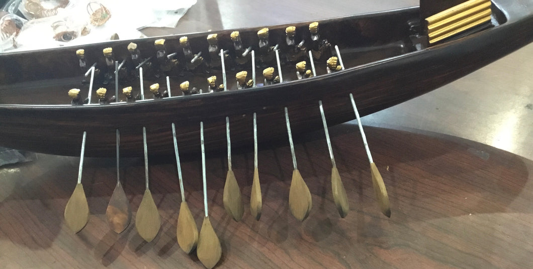 Vessel with Rowers