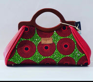 Red Circles Oye Clutch