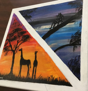Painting-Safari Dawn