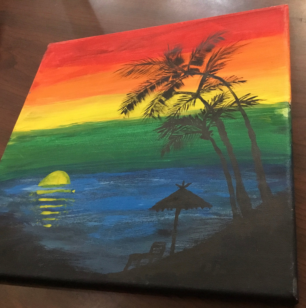 Painting-Bold Sunset