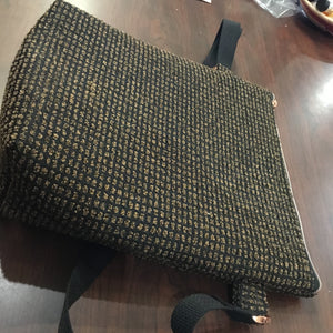 Brown Tweed Handbag