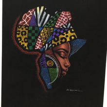 Load image into Gallery viewer, Velvet Painting of woman
