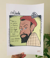“Think” Amiri Baraka Comic