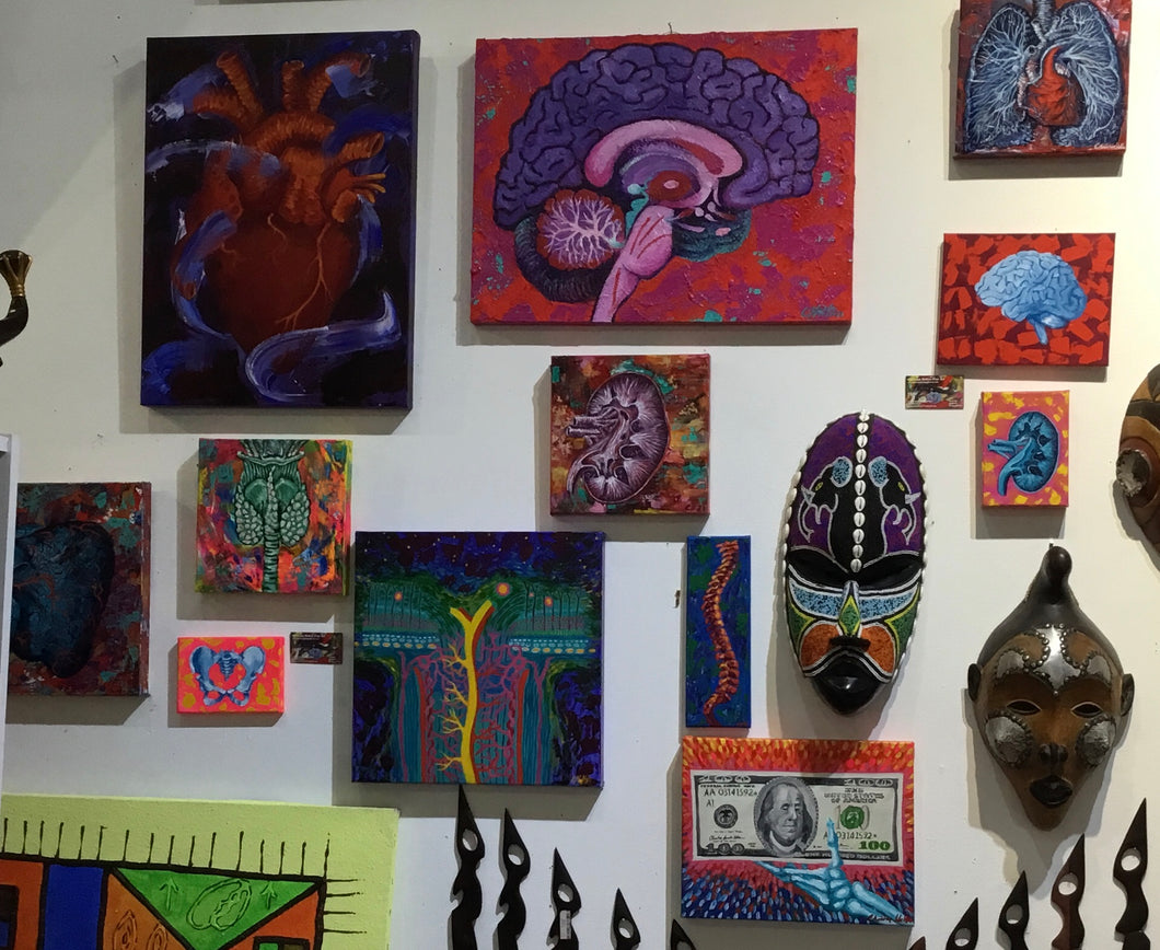 Christine Holton Paintings-Thyroid