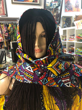 Load image into Gallery viewer, Abstract Hood Scarf
