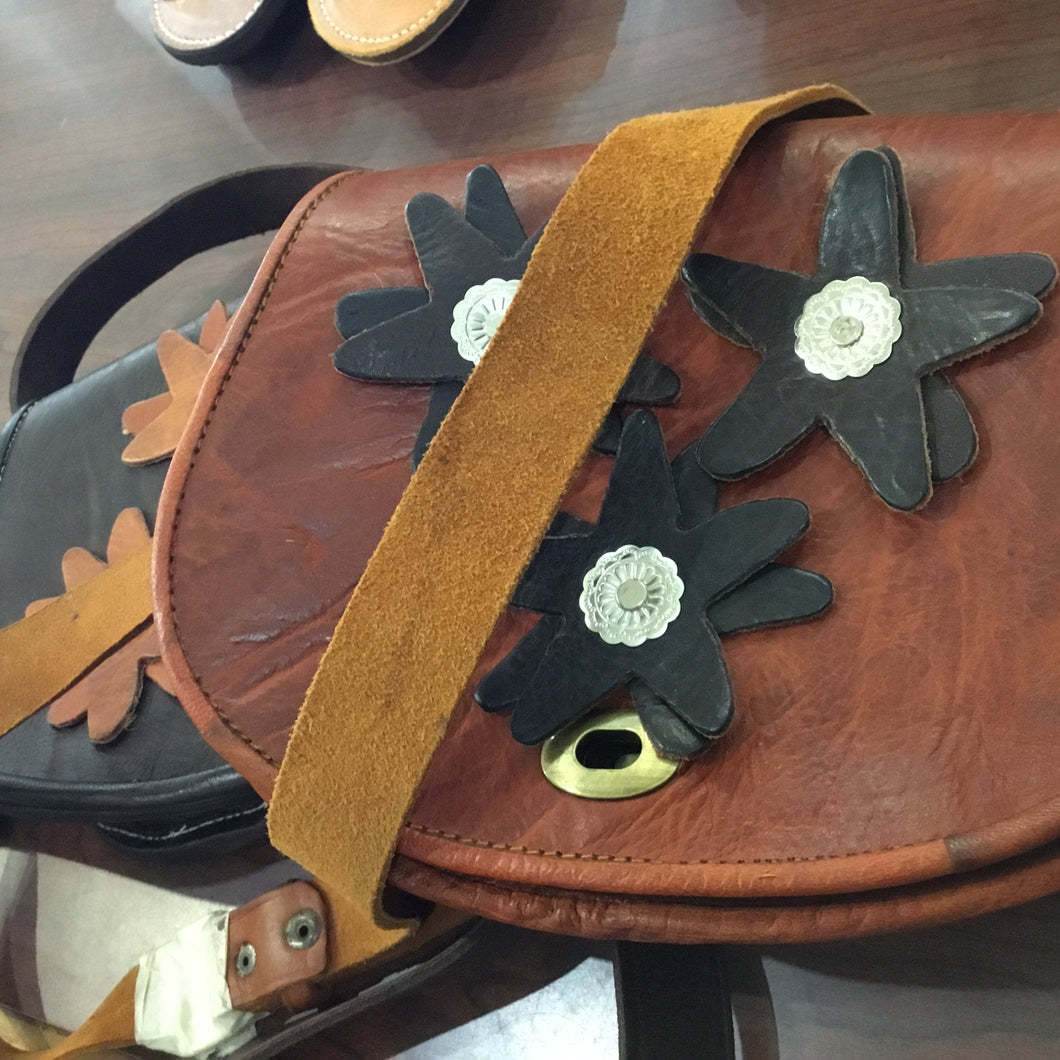Small leather bag