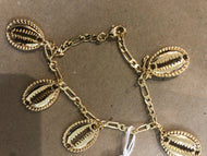 Gold filled cowrie