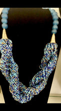 Load image into Gallery viewer, Twisted Strands bead Necklace
