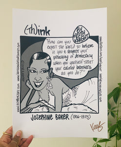 “Think” Josephine Baker Comic