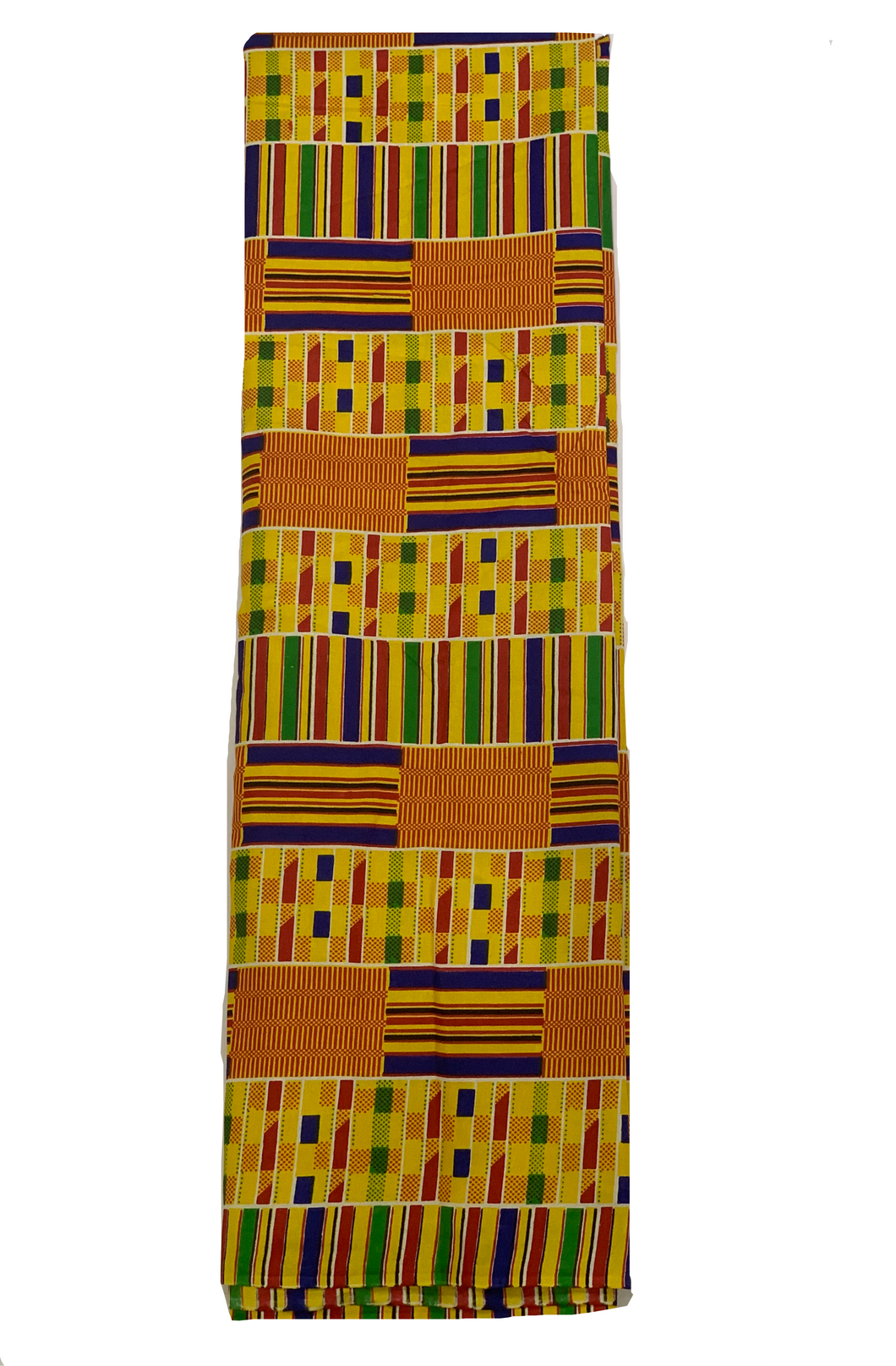 Yellow Kente Fabric