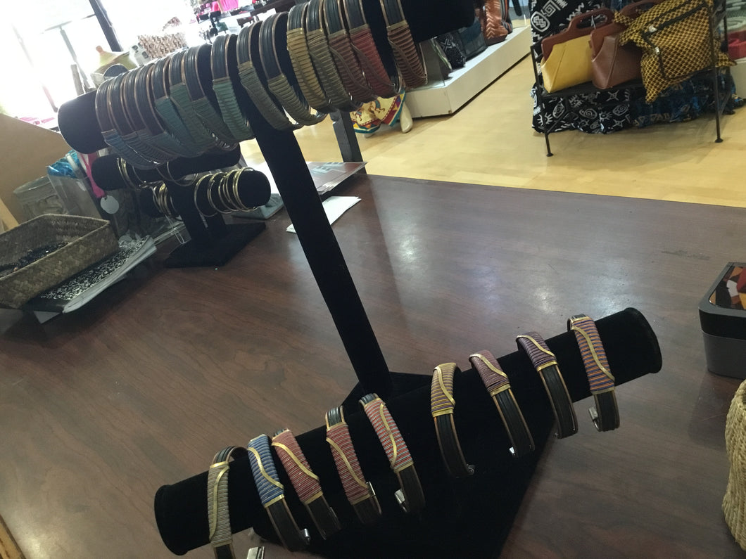 Leather & Copper Bracelets