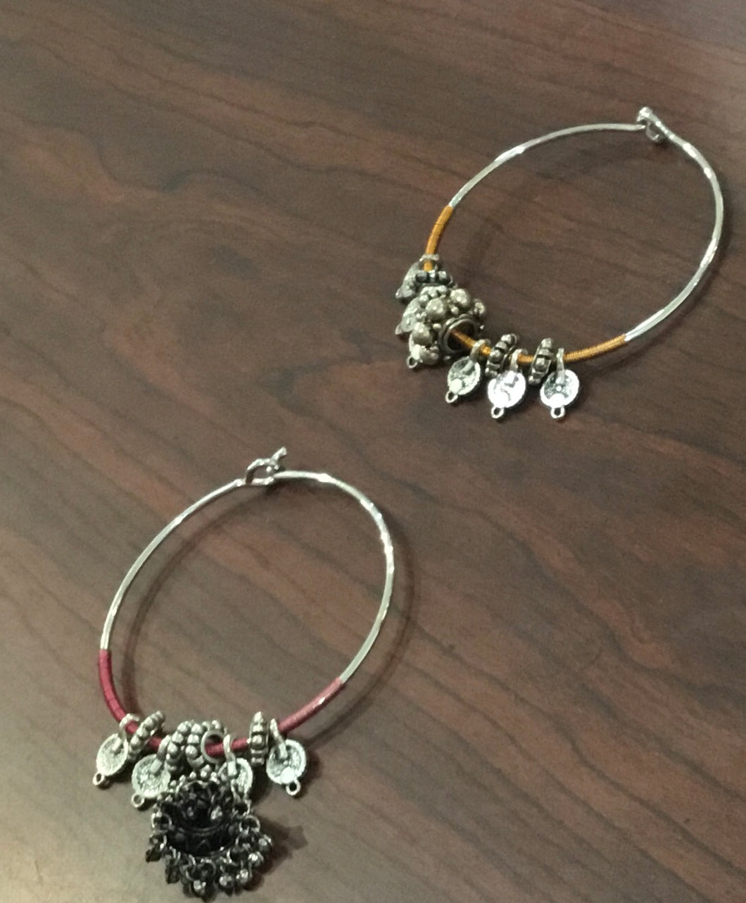 Wrapped Charm Bracelet