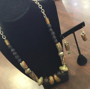 Brown Earrings